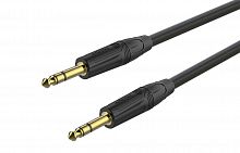 ROXTONE GMJJ200/1 Инструментальный кабель, 6.5mm, 6,3mm stereo Jack – 6,3mm stereo Jack, 1м