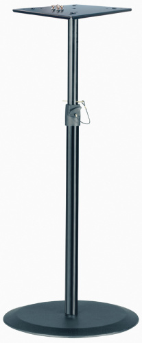 K&M 26740-000-55 стойка для студийных мониторов, h 950-1430 мм, сталь, черная