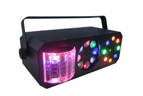 XLine Light GOBO GALAXY Светодиодный прибор. 4х1Вт RGBW (эффект дэрби), 8х1 Вт RGBA GOBO LED, 8х1 Вт фото 3