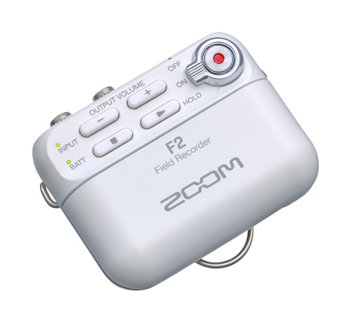Zoom F2/W полевой стереорекордер (без Bluetooth), цвет белый фото 4