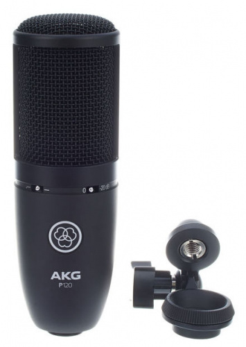 AKG P120 конденсаторный кардиоидный микрофон, 20-20000Гц, 24мВ/Па фото 10