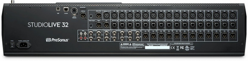 PreSonus StudioLive 32R цифровой микшер/стейджбокс 32 кан.+8 возвратов, 32 аналоговых вх/18вых, 4FX, 4GROUP, 16MIX, 4AUX FX, USB-audio, AVB-audio фото 3