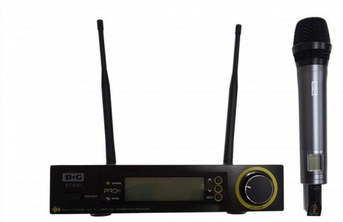 B&G ST-930 Радиосистема вокальная, UHF 795- 815MHz, PPL, 100 каналов, ручной микрофон