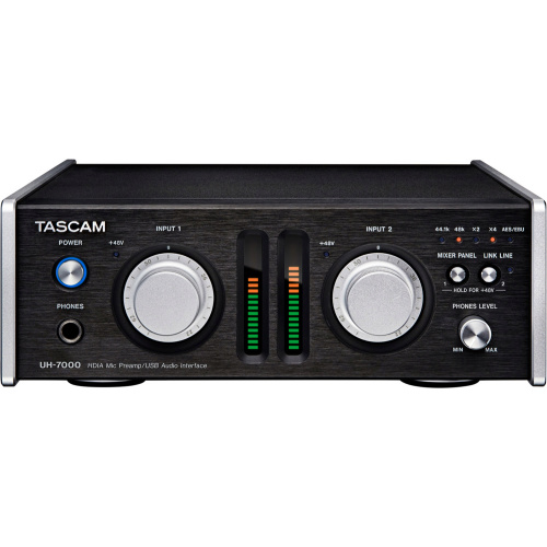 Tascam UH-7000 2-канальный USB аудио интерфейс класса Hi End для платформ Windows и Mac, 24-bit/192kHz, 2вх./4вых. фото 7