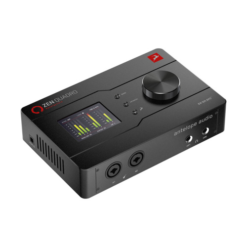 Antelope Audio Zen Quadro Synergy Core Аудиоинтерфейс 24 бит/192 кГц, 14x10, Отношение сигнал/шум: 110 дБ, ADAT для расширения входов/выходов, конверт