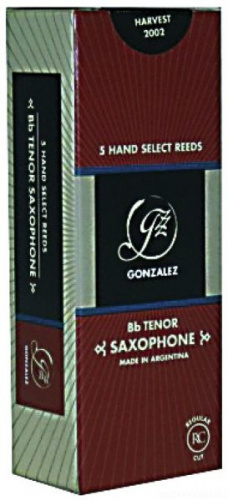 GONZALEZ  3 1/2 Bb Regular Cut Трость для кларнета (2шт) французский профиль (737222)