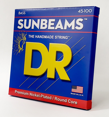 DR NMLR-45 SUNBEAM струны для 4-струнной бас-гитары никель 45 100 фото 3