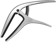 Ernie Ball 9601 Axis Capo Silver, универсальный каподастр, пружинный, цвет серебряный