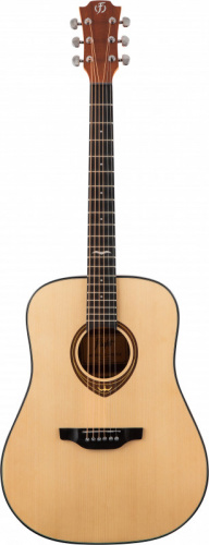 FLIGHT D-435 NA акустическая гитара, цвет натурал