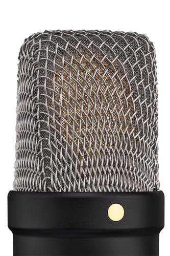 RODE NT1 5th Generation Black чёрный студийный микрофон с 1" конденсаторным капсюлем HF6, диаграмма направленности кардиоида, уровень собственного шум фото 3
