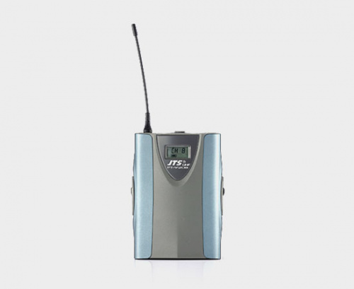 JTS PT-950B UHF-передатчик поясной, 10мВт, 40-18000Гц, PLL-фазовая автоподстройка частоты