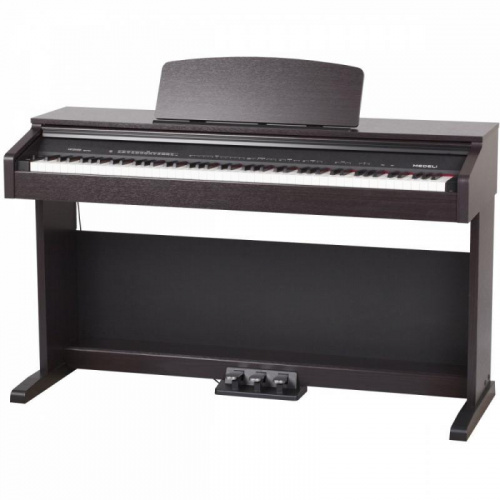 Medeli DP250RB Цифровое пианино 88 клавиш механика взвешенная молоточковая 26 голосов динамики 2*15Вт цвет корпуса фото 2