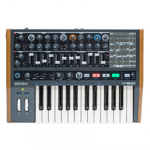 Arturia MiniBrute 2 Монофонический аналоговый синтезатор, 25 клавиш с Velocity&Aftertouch, 2 VCO, FM фото 3
