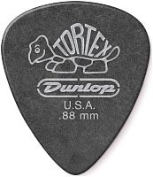 Dunlop Tortex Pitch Black Standard 488P088 12Pack медиаторы, толщина 0.88 мм, 12 шт.