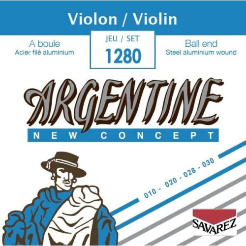 Savarez 1280 Argentine комплект струн для скрипки, c бобиной, стандартное натяжение