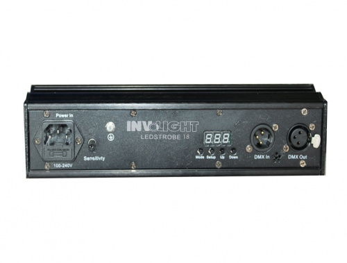 Involight LED Strob18 светодиодный стробоскоп, 18 шт.х 1 Вт, DMX-512, звуковая активация, авто фото 2