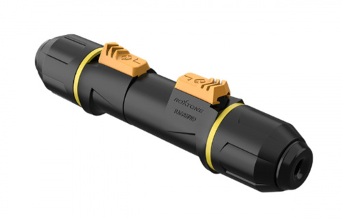 ROXTONE RAC3MWP yellow ring Разъем кабельный типа powercon, пыле и влаго защищенный(IP65), 3-х конта фото 2