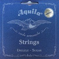 AQUILA SUGAR 153U струны для укулеле концерт (Low G-C-E-A), 4 струна в оплетке.