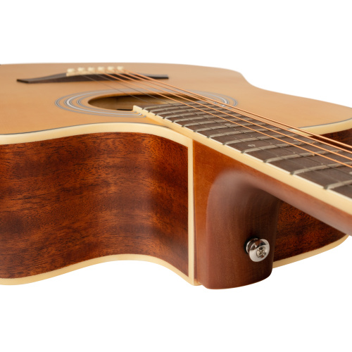 ROCKDALE Aurora D6 Satin C NAT акустическая гитара дредноут с вырезом, цвет натуральный, сатиновое покрытие фото 4