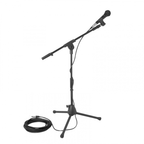 OnStage MS7515 -детс.набор для пения дин.микрофон,стойка-журавль1,27м,держатель.,каб. XLR-джек 6м