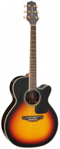 TAKAMINE G50 SERIES GN51CE-BSB электроакустическая гитара типа NEX CUTAWAY, цвет санберст, верхняя дека массив ели, нижняя дека и обечайки Rosewood, г