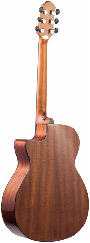 CRAFTER HT-250CE электроакустическая гитара, верхняя дека ель, корпус кр. дерево, цвет натуральный фото 3