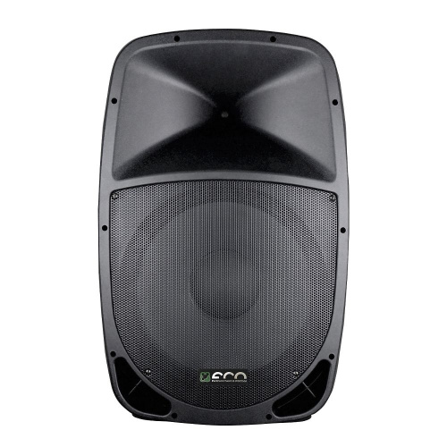 ECO DISCO BOX-15A MP3 (T) Активная акустическая система с MP3 плеером и светодиодной подстветкой. . Цвет чёрный