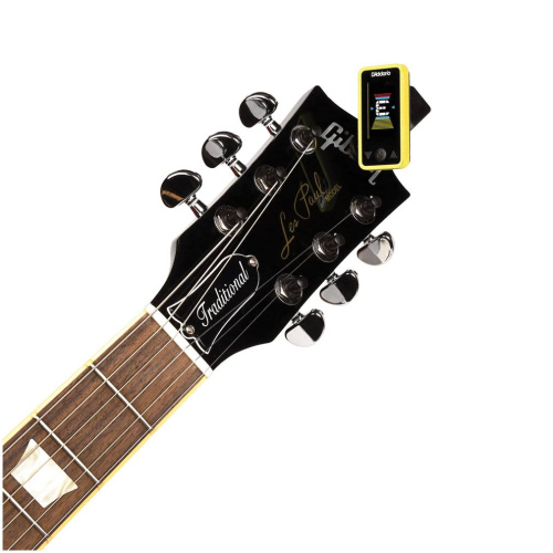 PLANET WAVES PW-CT-17YL тюнер-клипса для струнных инструментов,цвет-жёлтый фото 4