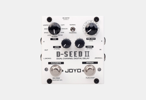 JOYO D-SEED II Педаль эффектов Stereo Delay