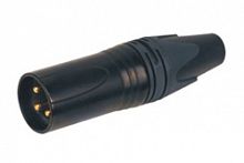 Xline Cables RCON XLR M 16 Разъем XLR-M кабельный никель 3pin Цвет: черный