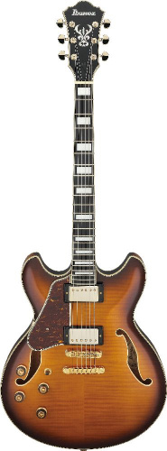 IBANEZ AS93FML-VLS полуакустическая гитара, левосторонняя, цвет скрипичный санбёрст,