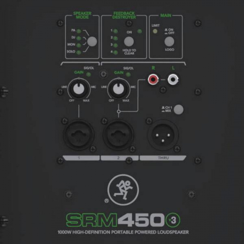 MACKIE SRM450v3 активная акустическая система 1000 Ватт фото 4