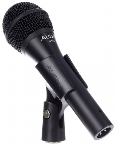 Audix OM5 Вокальный динамический микрофон, гиперкардиоида фото 3