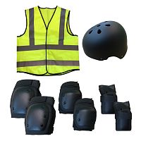 IconBIT Protector Kit M Комплект защиты: шлем, наколенники, налокотники, перчатки, жилет. Размер М