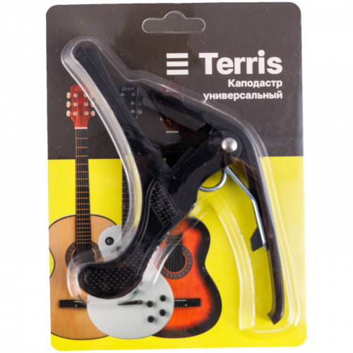 TERRIS TC-038 BK Starter Pack набор начинающего гитариста: классическая гитара черного цвета и ком фото 5