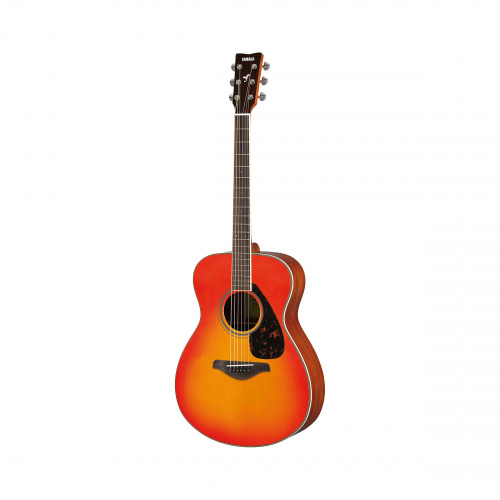 Yamaha FS820 AB акустическая гитара, корпус компакт, верхняя дека массив ели, цвет AUTUMN BURST