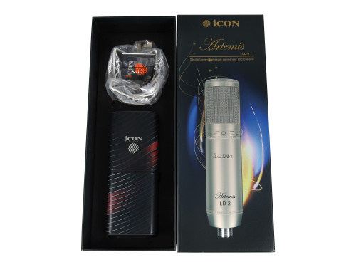 iCON Artemis LD-2 Микрофон конденсаторный, 20Hz-20KHz, -37dBV/Pa, 144dB, 48V фото 2