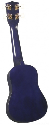 DIAMOND HEAD DU-108 PP укулеле сопрано, клен, гриф клен, чехол в комплекте, пурпурная фото 2