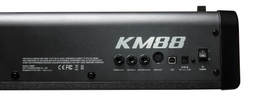 Kurzweil KM88 MIDI-клавиатура, 88 молоточковых клавиш, цвет чёрный фото 6