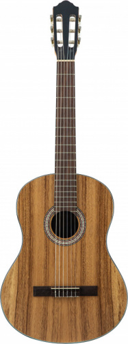 FLIGHT C-110 AC 4/4 классическая гитара 4/4, верхн. дека-акация, корпус-акация, цвет натурал