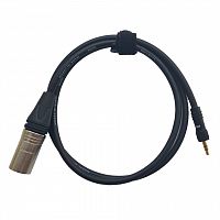 GS-PRO XLR3M-miniJackSt (black) 0,3 метра кабель (черный)