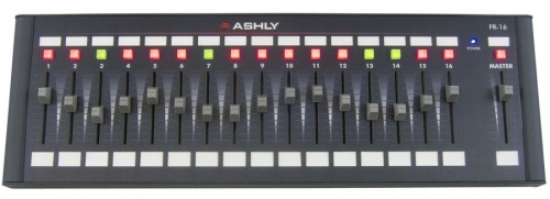 ASHLY FR-16 Дистанционная панель, 17 фейдеров, 17 кнопок фото 2