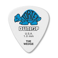 Dunlop 424R1.0 медиаторы Tortex Wedge ( в уп 72 шт ) толщина 1 мм