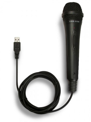 Nady USB-24-M Динамический USB микрофон, 24 бит/96 кГц, диапазон частот 50-15000 Гц, чувств. -55 дБ