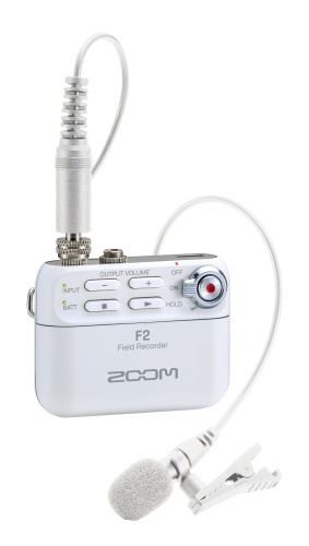 Zoom F2/W полевой стереорекордер (без Bluetooth), цвет белый фото 6