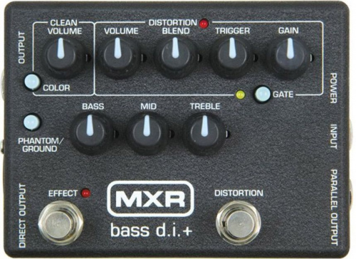 MXR M80 Bass D.I.+ бас. предусилитель/дибокс