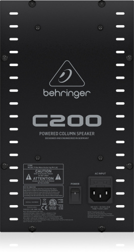 BEHRINGER C200 портативный комплект из сабвуфера 8' и сателлита 200 Вт. Bluetooth удаленное управление MP3-плеер фото 6