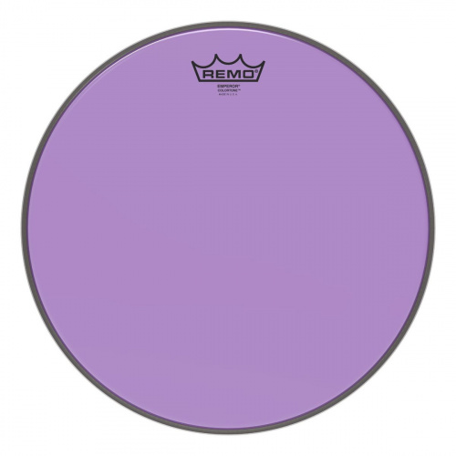 Remo BE-0314-CT-PU 14 Emperor Colortone, пластик для барабана прозрачный, двойной, пурпурный