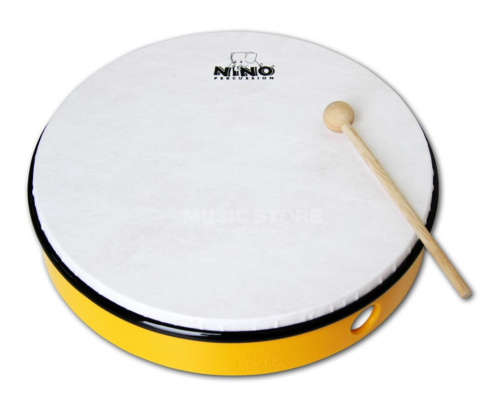 MEINL NINO45Y ручной барабан 8' с колотушкой желтый, мембрана пластик