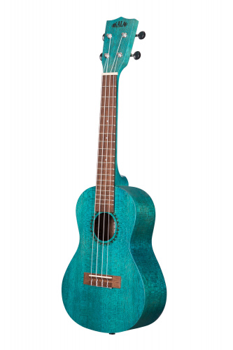 KALA KA-MRT-BLU-C укулеле концерт, корпус - меранти, цвет - голубой фото 3